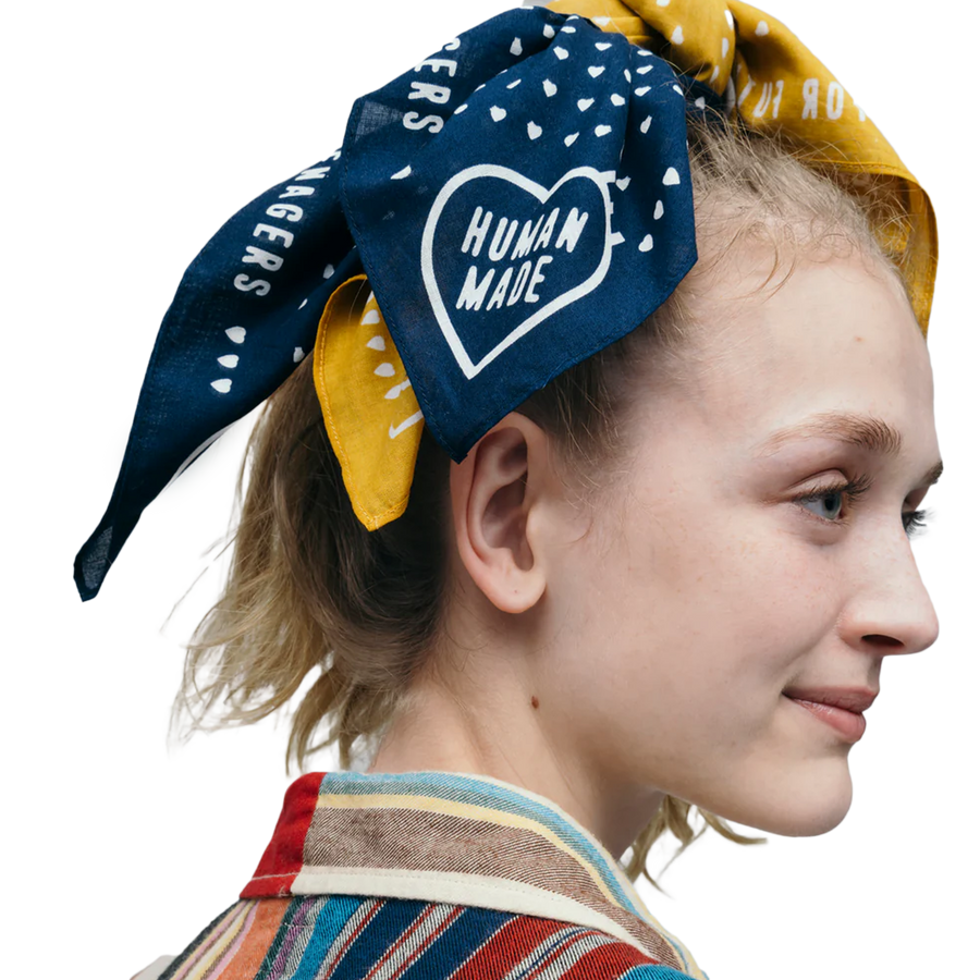Human Made Bandana Yellow HM30GD075