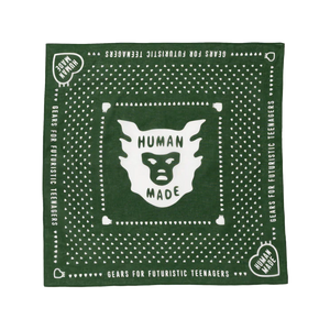 Human Made Bandana Green HM30GD075