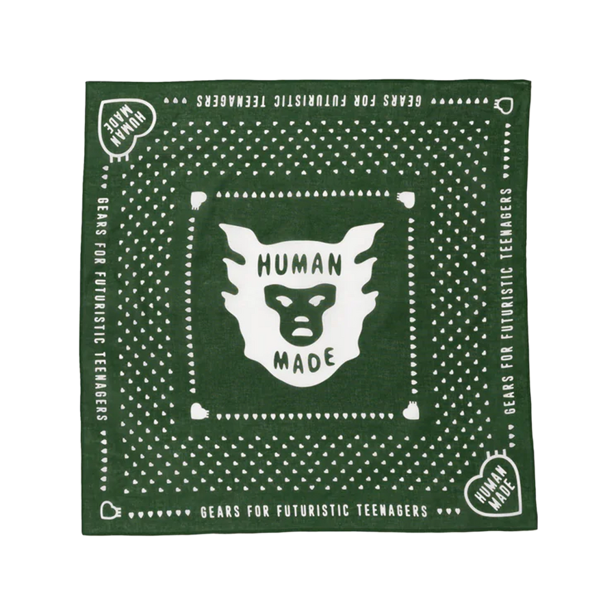 Human Made Bandana Green HM30GD075