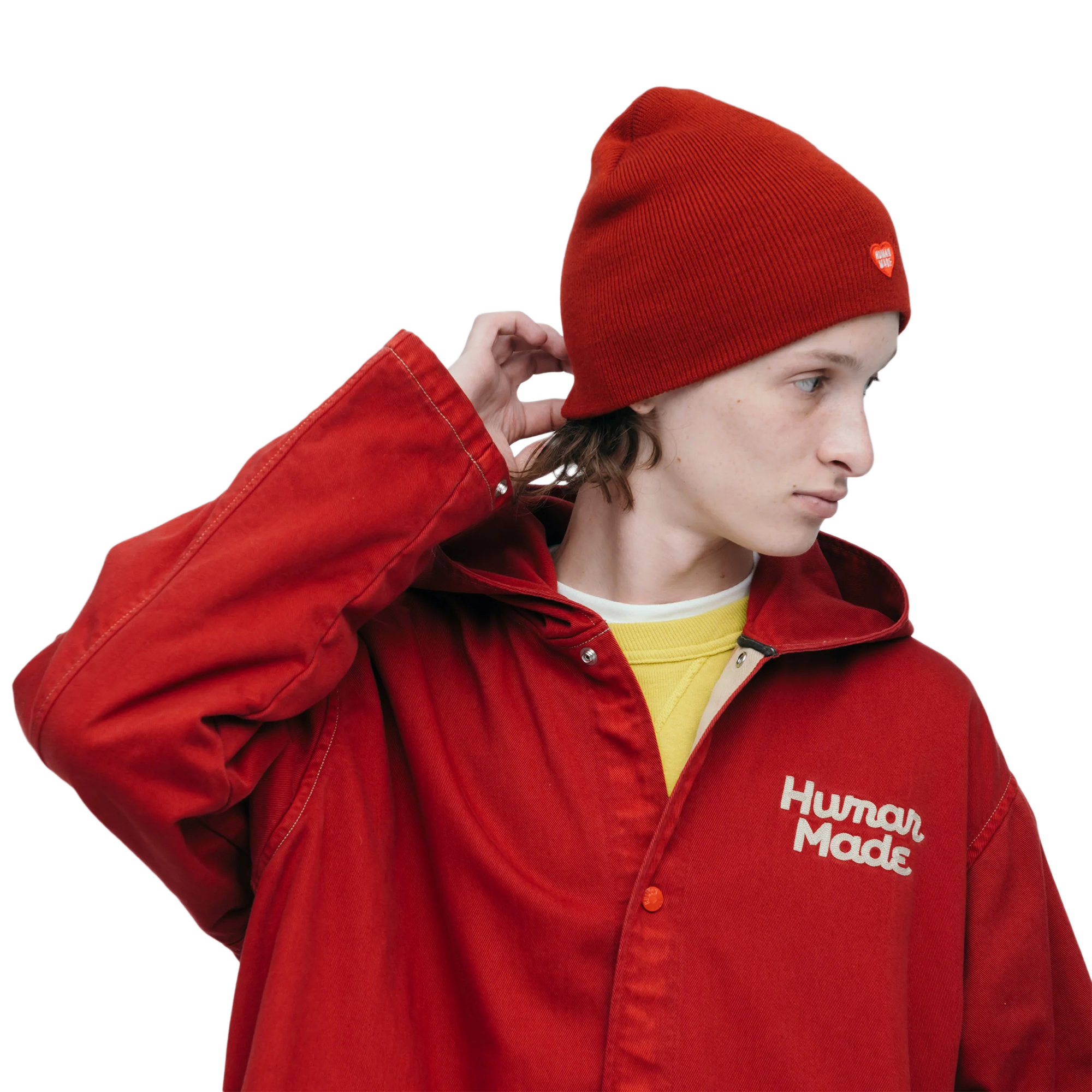 Human Made Beanie Red HM30GD072