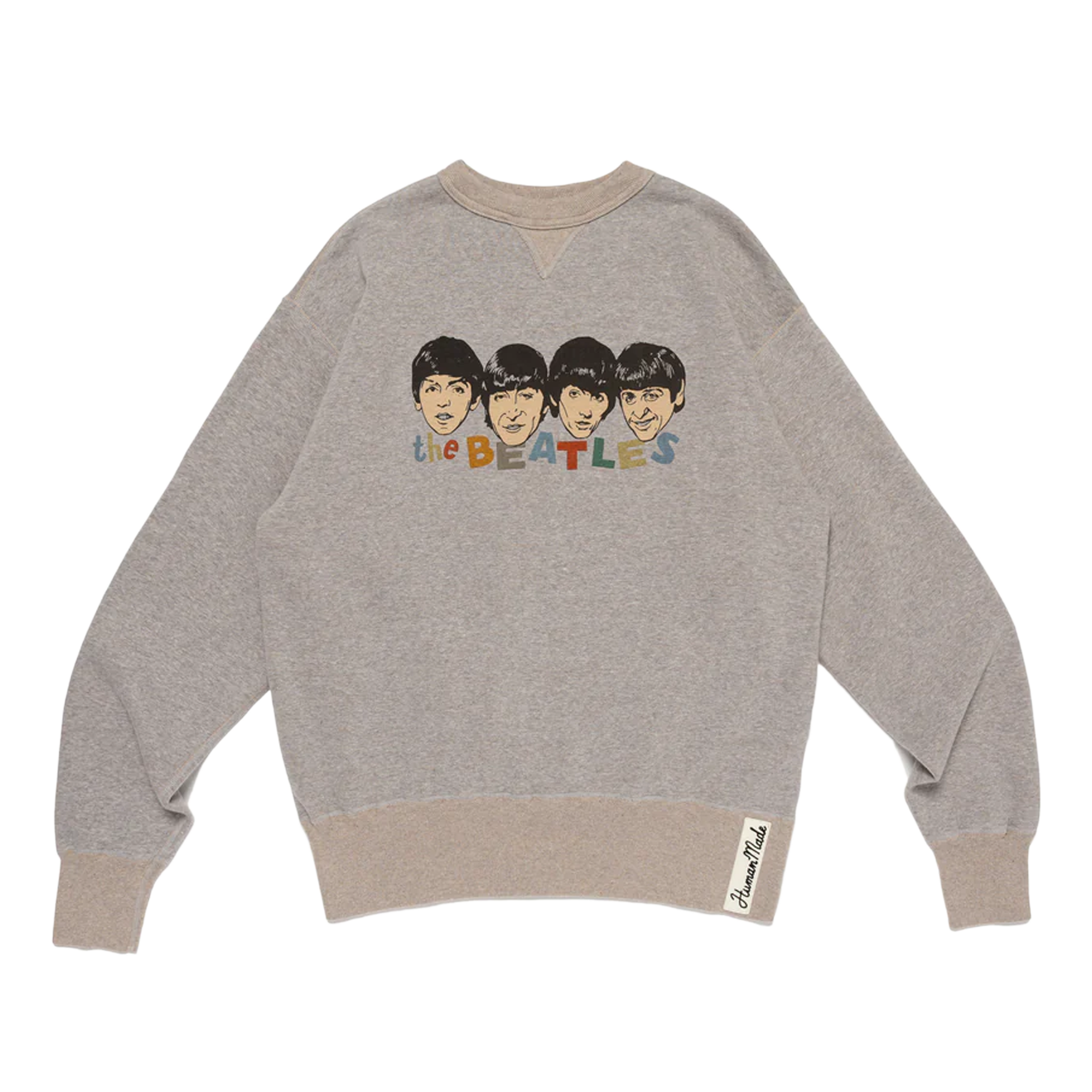 Human Made Beatles Tsuriami Sweatshirt Gray HM30CS033
