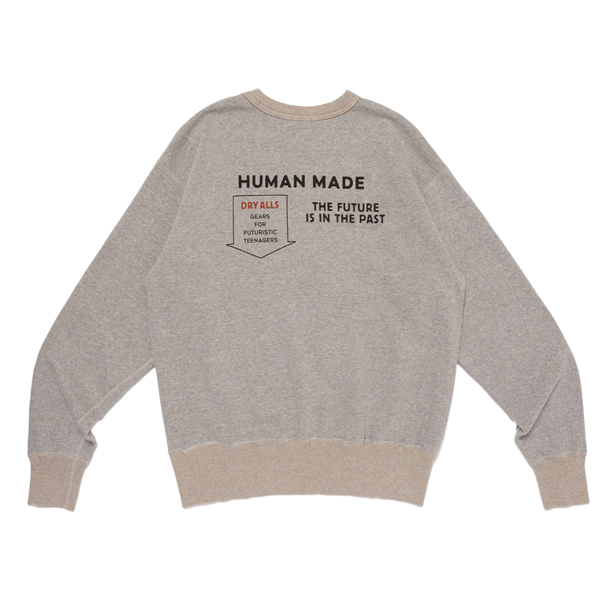 Human Made Beatles Tsuriami Sweatshirt Gray HM30CS033