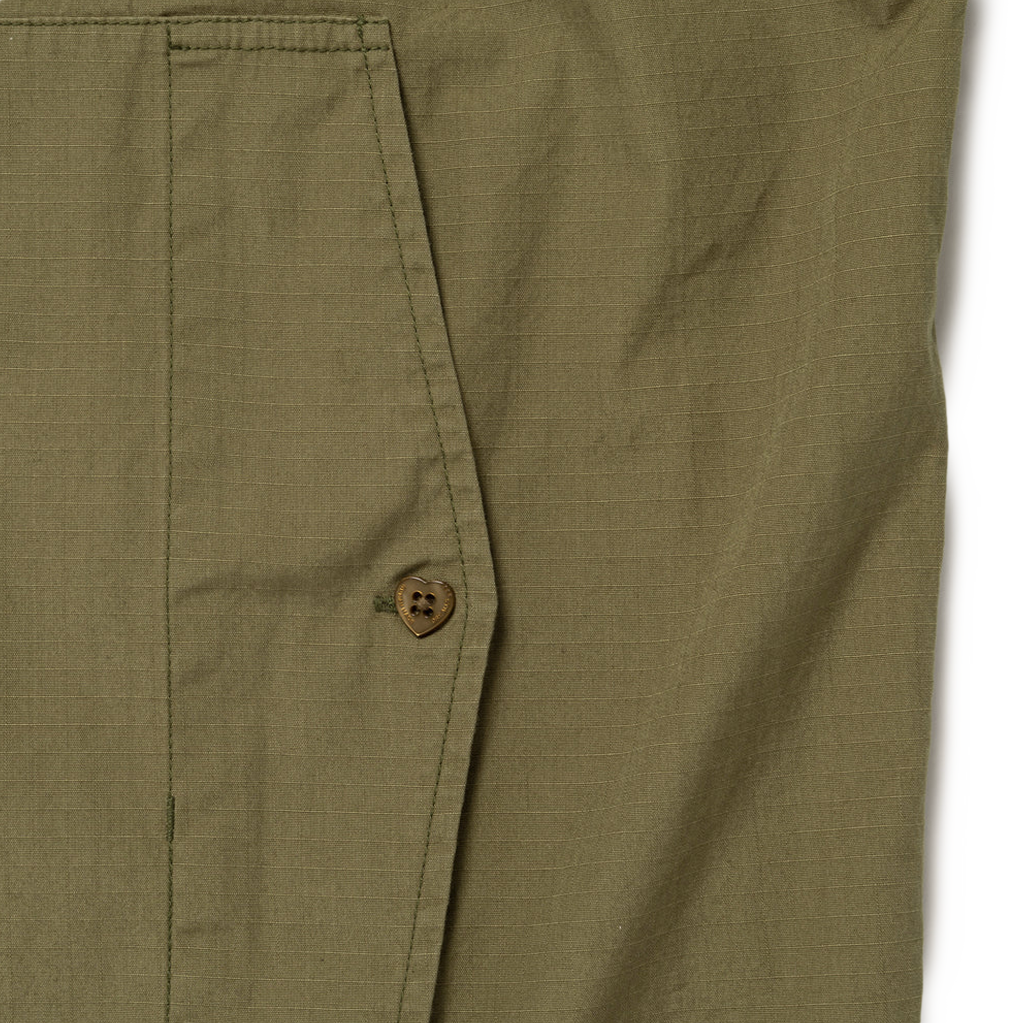 Human Made Cameraman Shirt Olive Drab HM30SH010