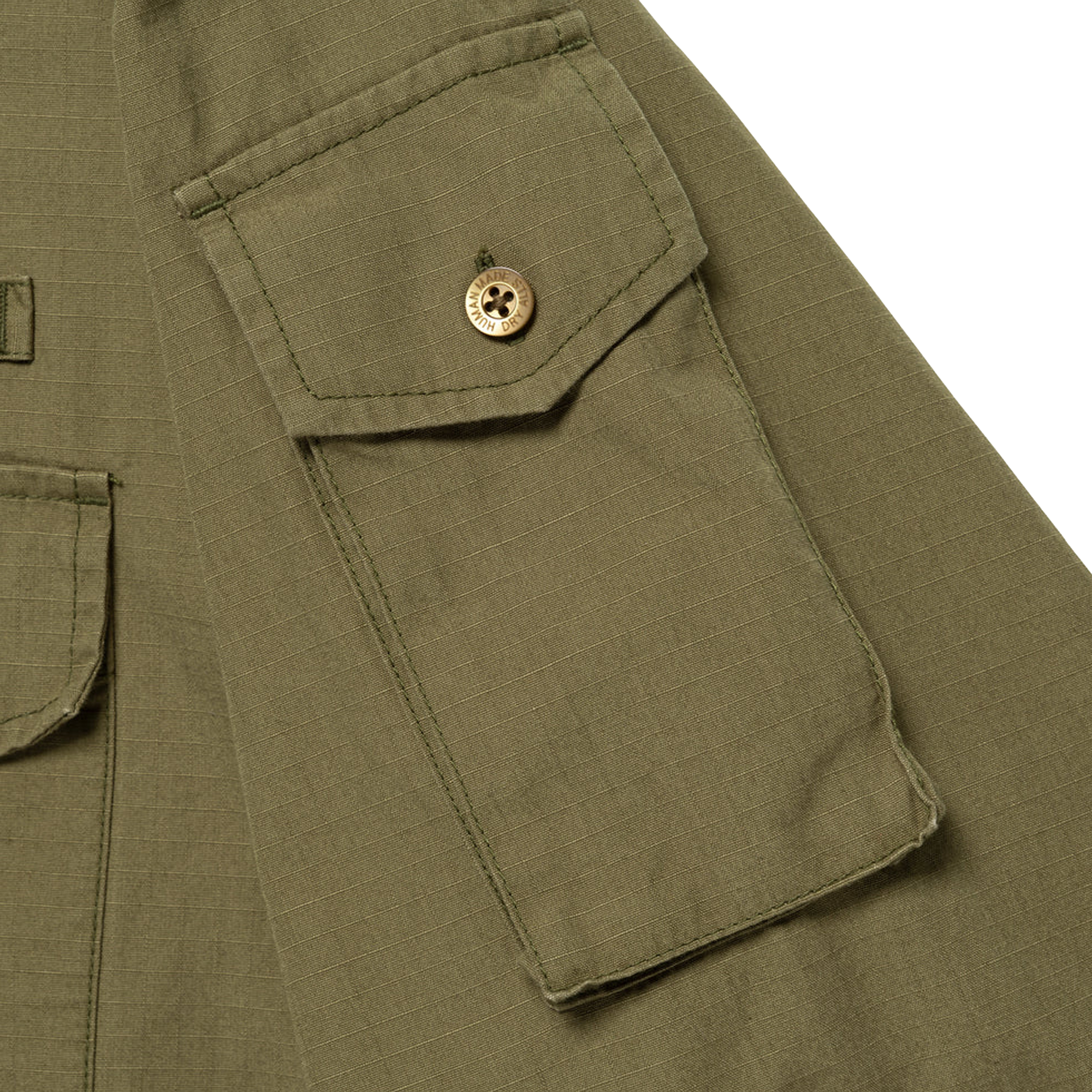 Human Made Cameraman Shirt Olive Drab HM30SH010