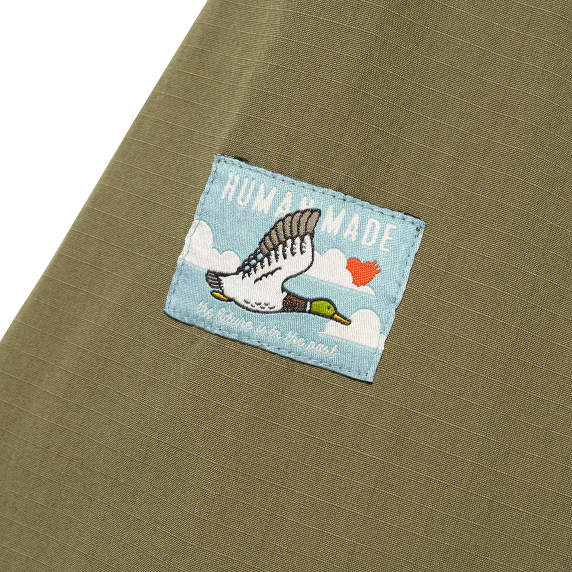 Human Made Cameraman Shirt Olive Drab HM30SH010