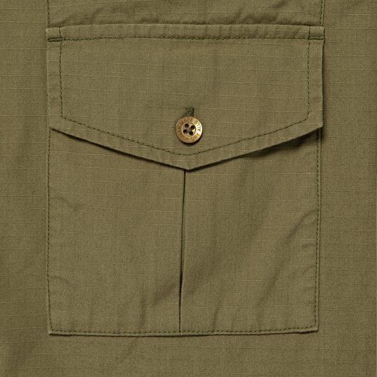 Human Made Cameraman Shirt Olive Drab HM30SH010
