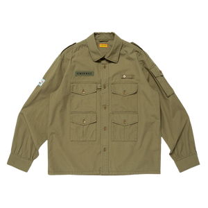 Human Made Cameraman Shirt Olive Drab HM30SH010