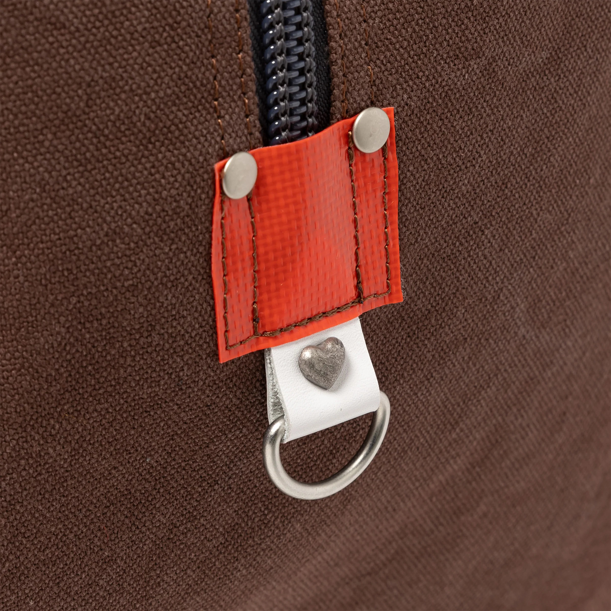 Human Made Canvas Boston Bag Large Brown HM30GD042