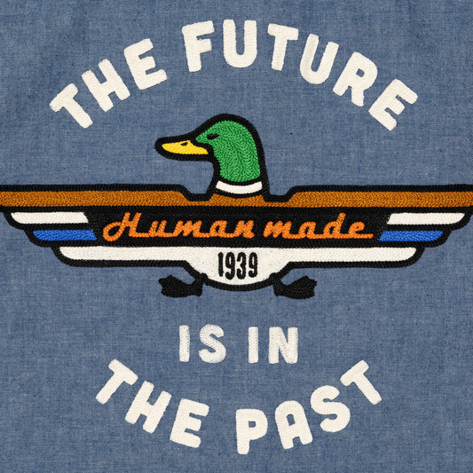 Human Made Chambray Shirt Blue HM30SH003