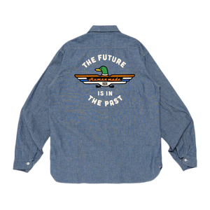 Human Made Chambray Shirt Blue HM30SH003