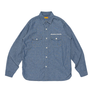Human Made Chambray Shirt Blue HM30SH003
