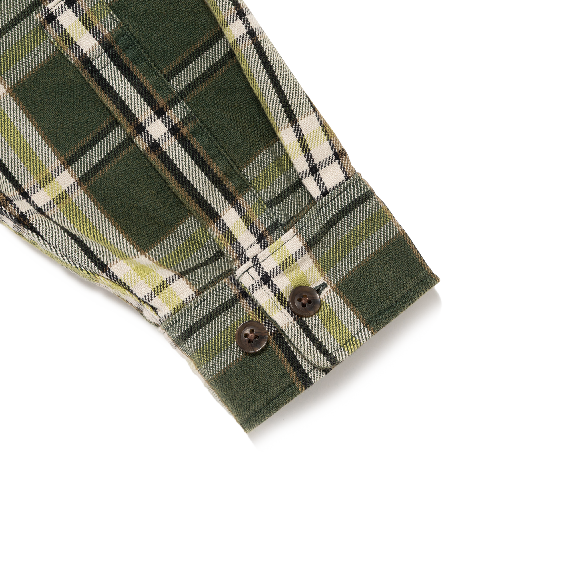 Human Made Check Shirt Green HM31SH004