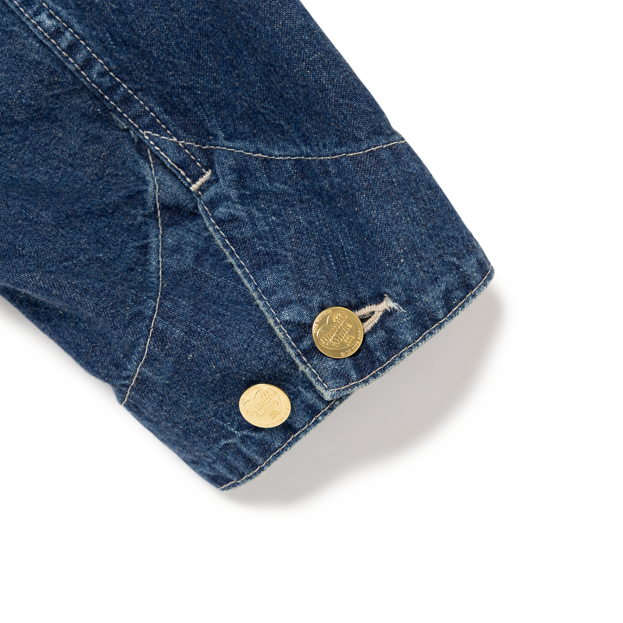 Human Made Denim Coverall Jacket Indigo HM31JK004