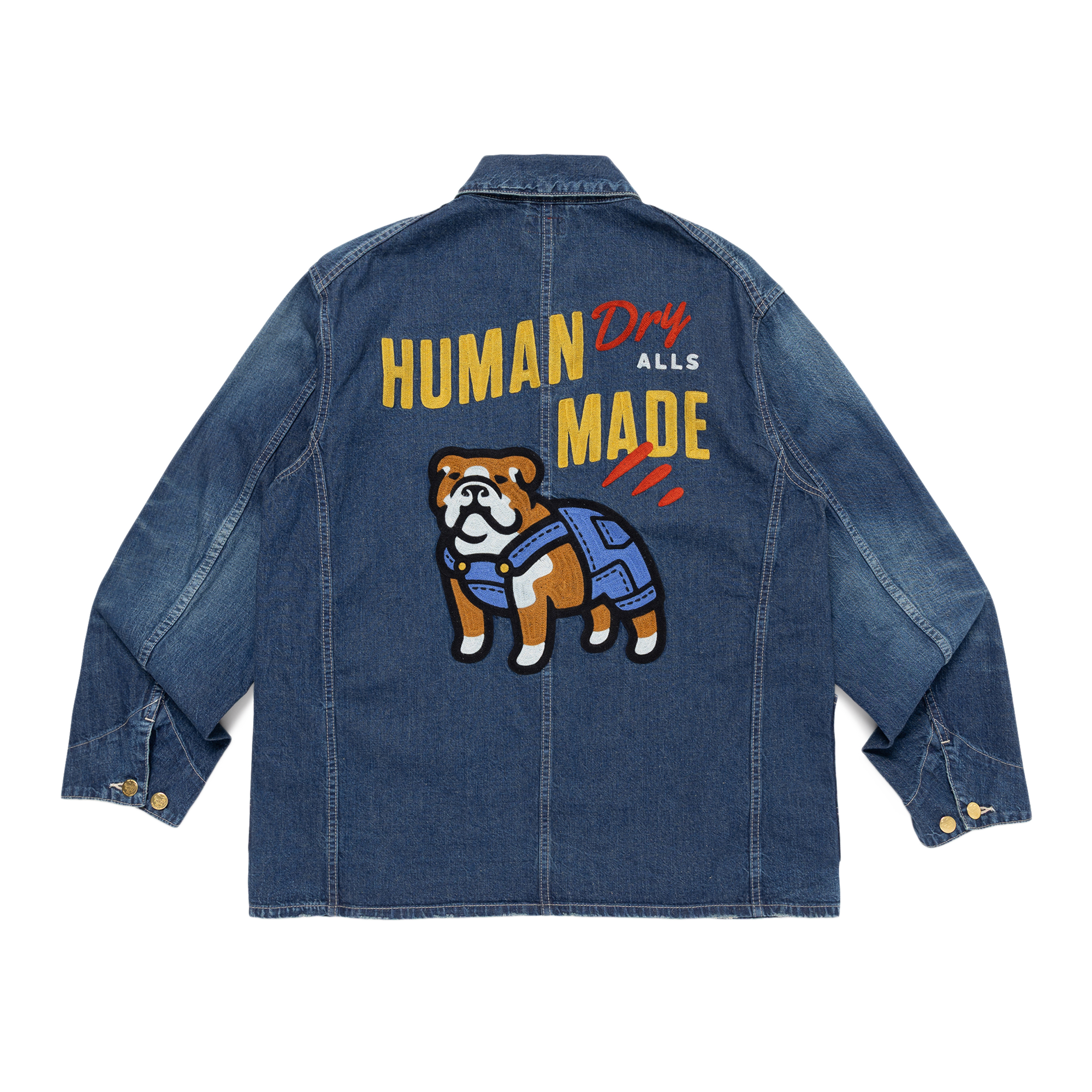 Human Made Denim Coverall Jacket Indigo HM31JK004