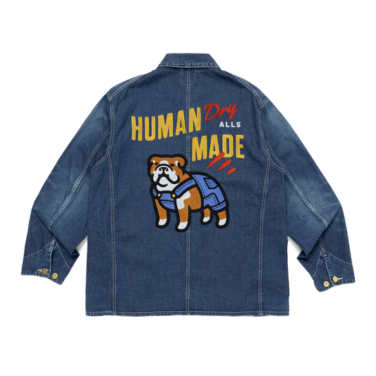 Human Made Denim Coverall Jacket Indigo HM31JK004