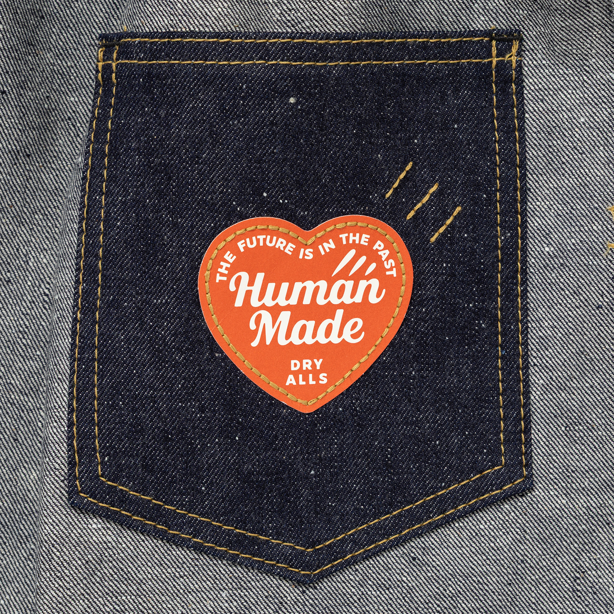 Human Made Denim Work Jacket Past Indigo HM31JK002