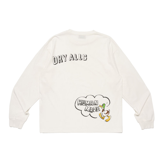 Human Made Graphic L/S T-Shirt White HM31CS039