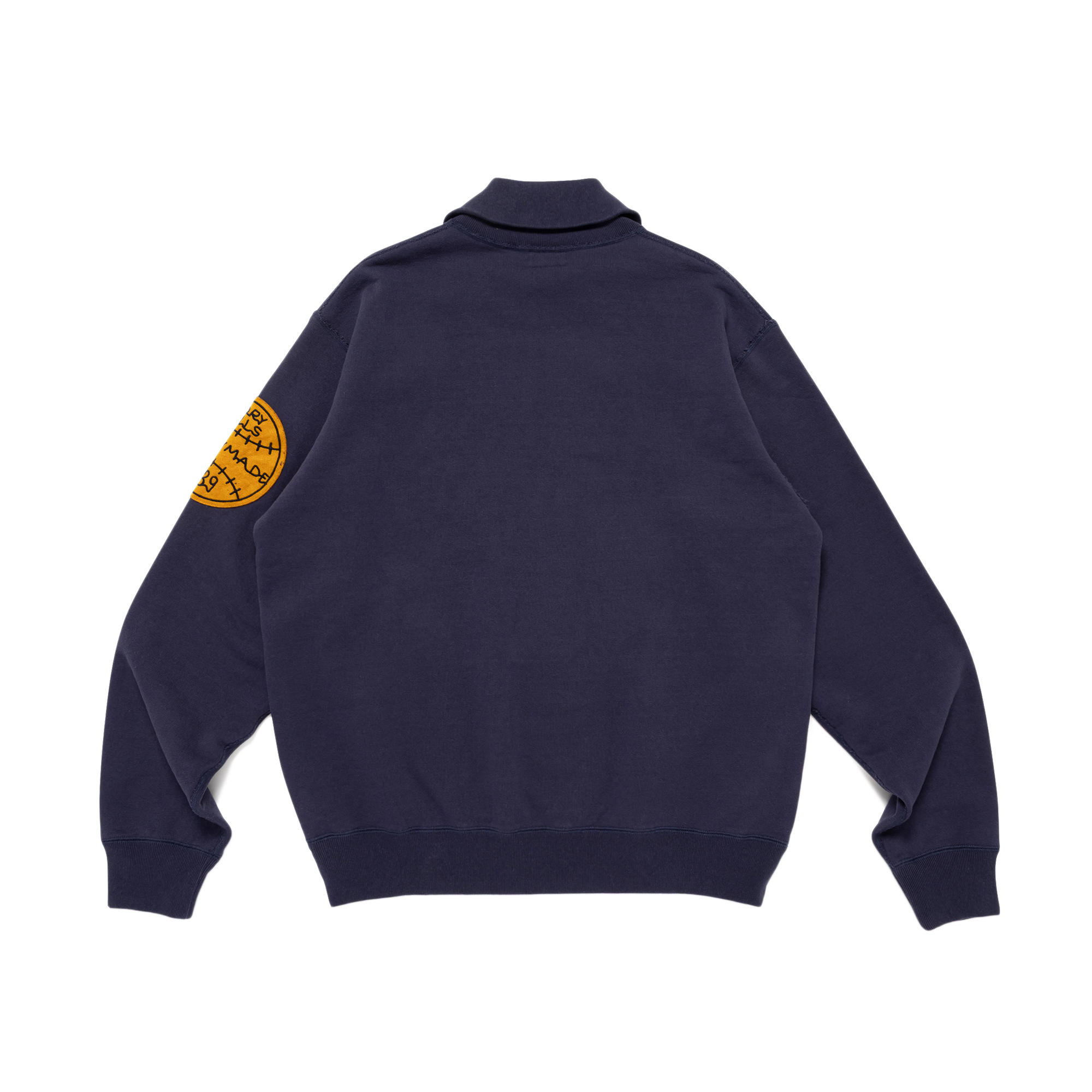 Human Made Half-Zip Sweatshirt Navy HM31CS005