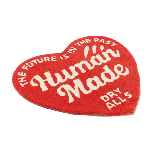 Human Made Heart Rug Medium Red HM30GD043