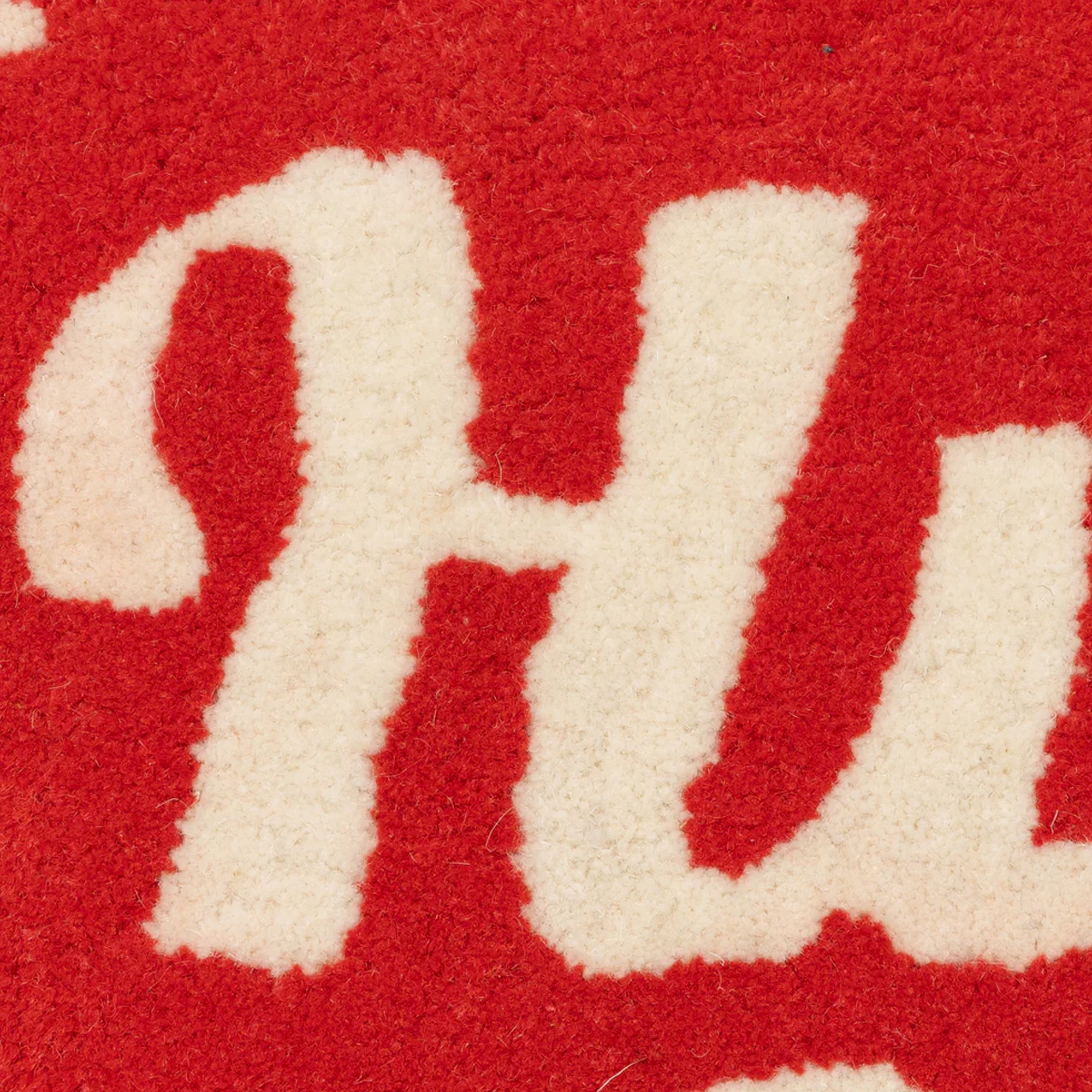 Human Made Heart Rug Medium Red HM30GD043