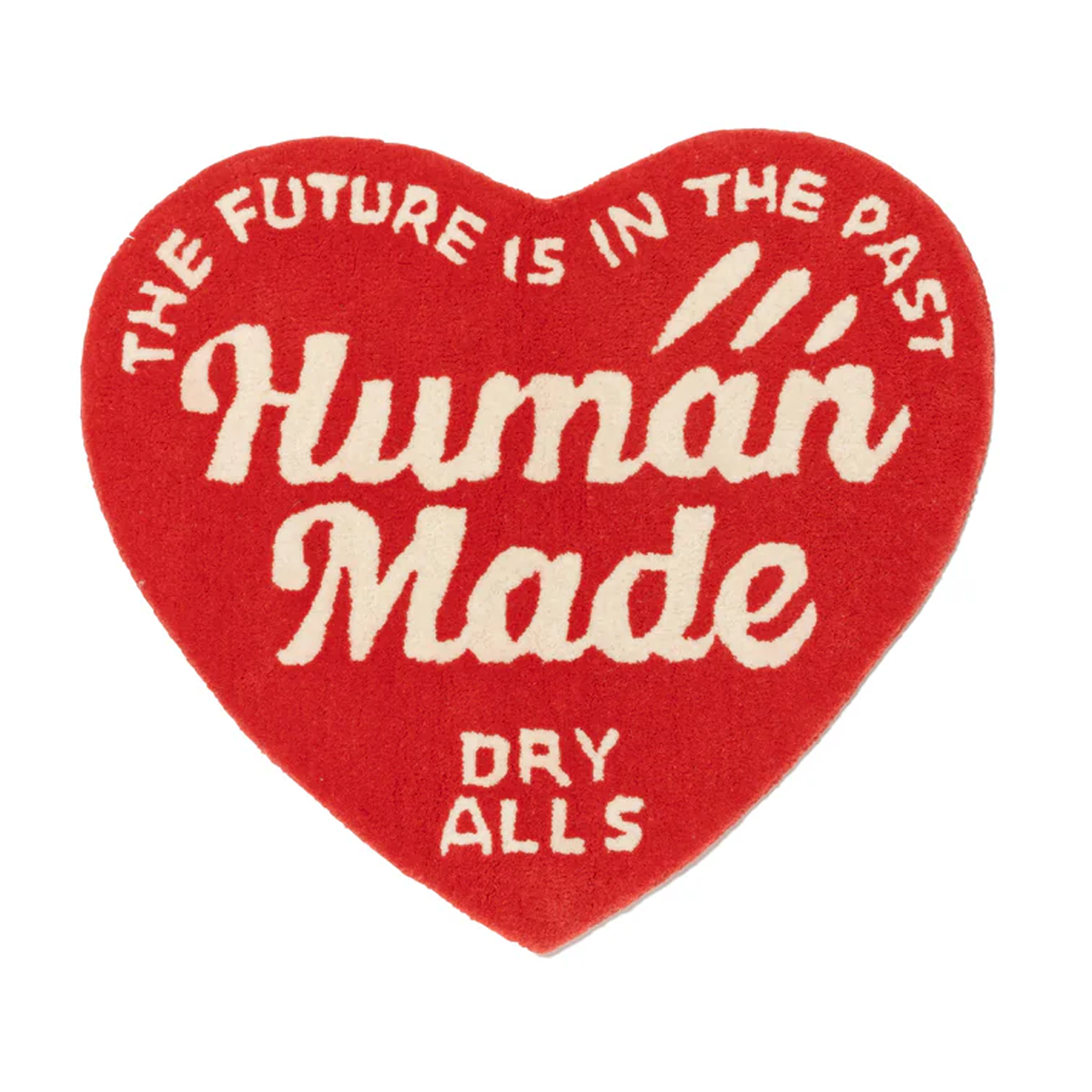 Human Made Heart Rug Medium Red HM30GD043