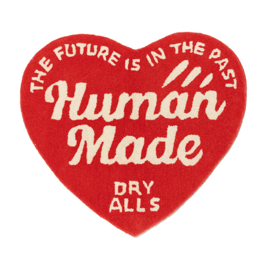 Human Made Heart Rug Medium Red HM30GD043