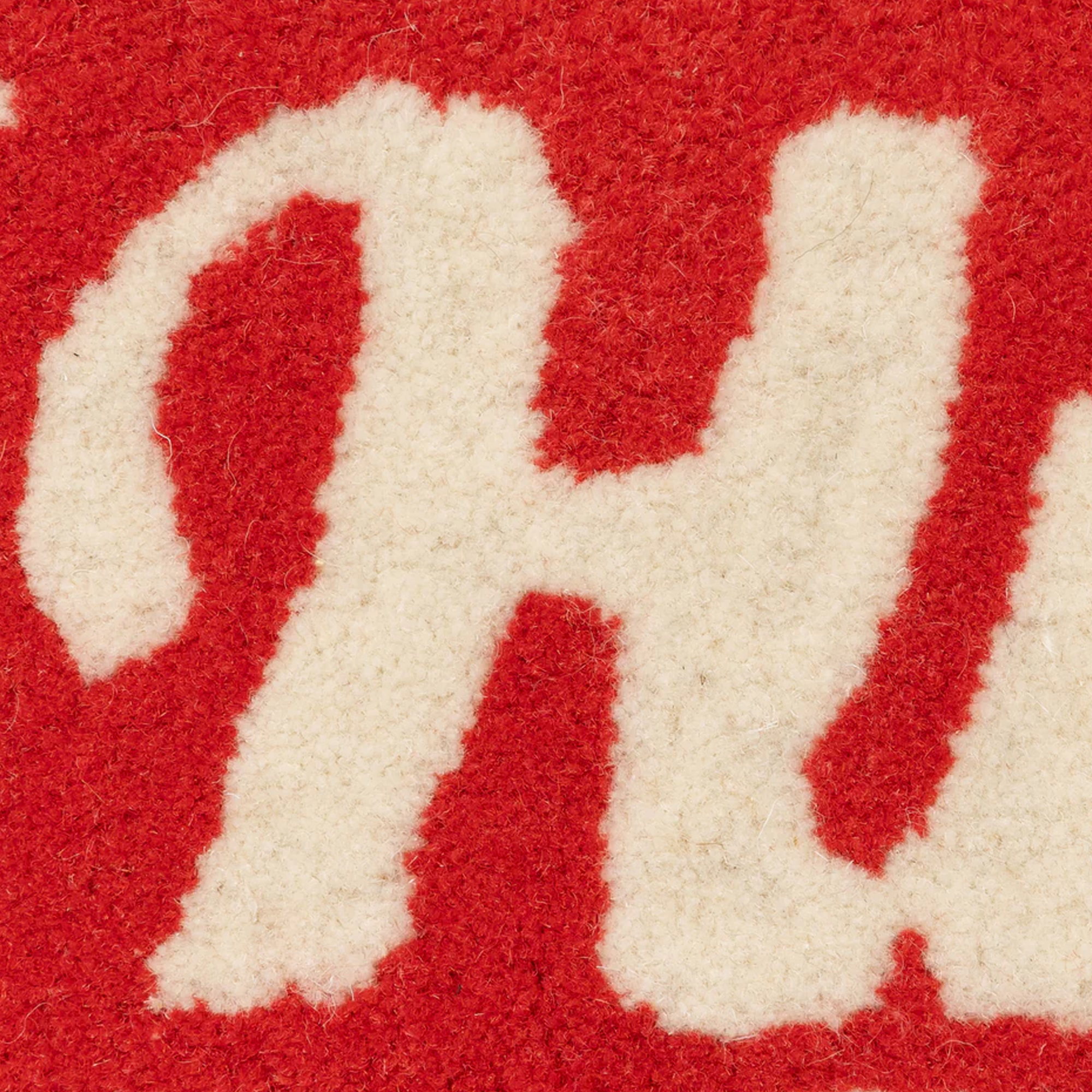 Human Made Heart Rug Small Red HM30GD044