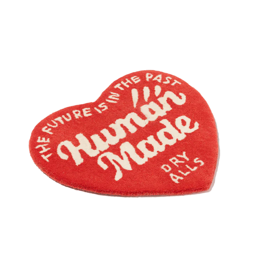Human Made Heart Rug Small Red HM30GD044