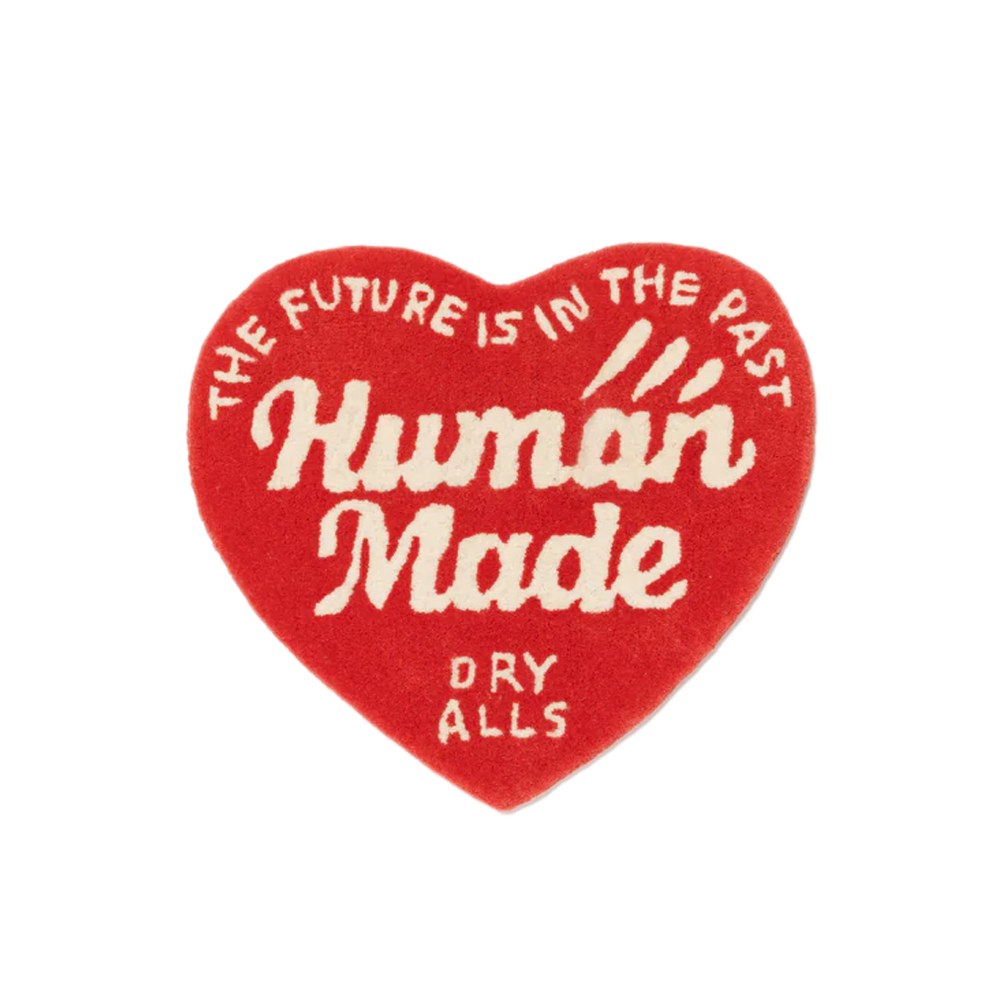 Human Made Heart Rug Small Red HM30GD044