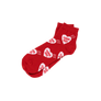 Human Made Heart Short Socks Red HM30GD061