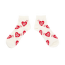 Human Made Heart Short Socks White HM30GD061