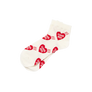 Human Made Heart Short Socks White HM30GD061
