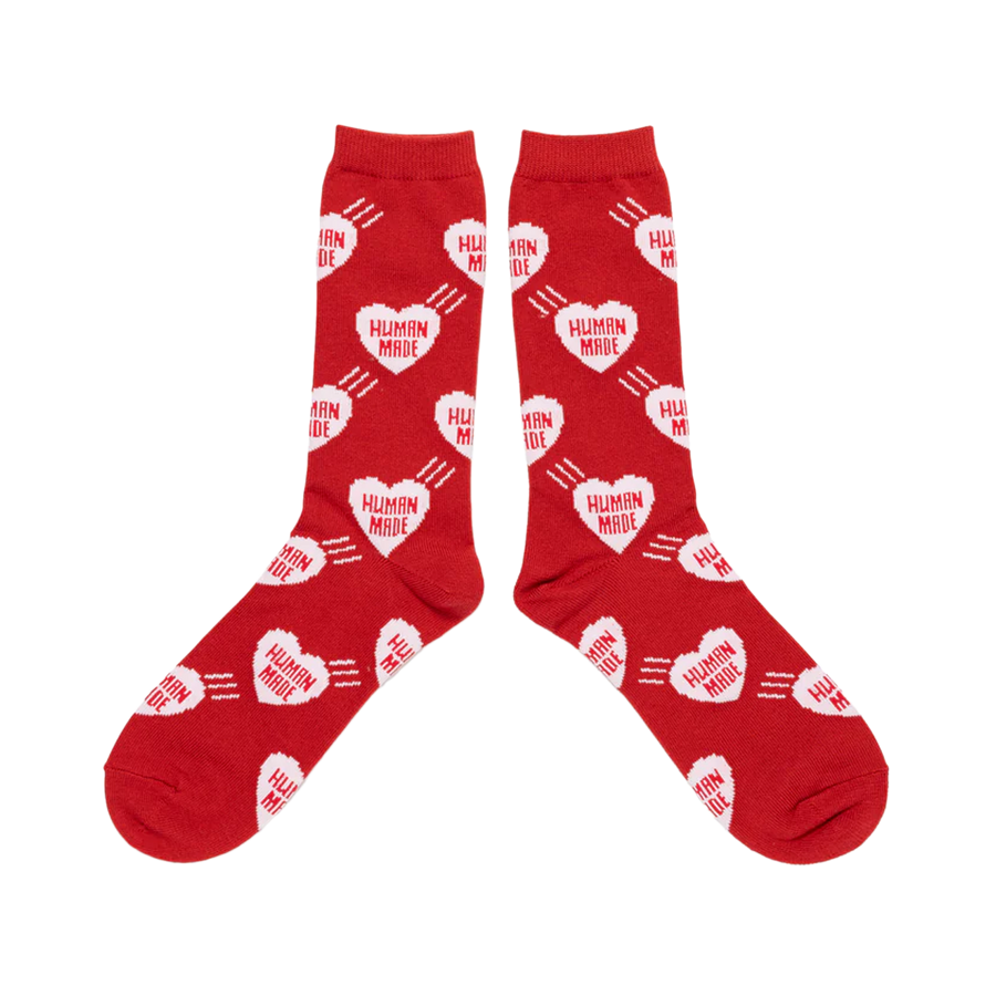 Human Made Heart Socks Red HM30GD060
