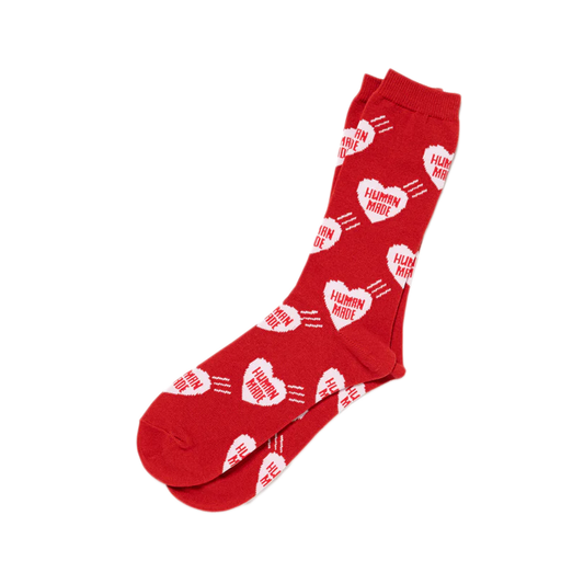 Human Made Heart Socks Red HM30GD060