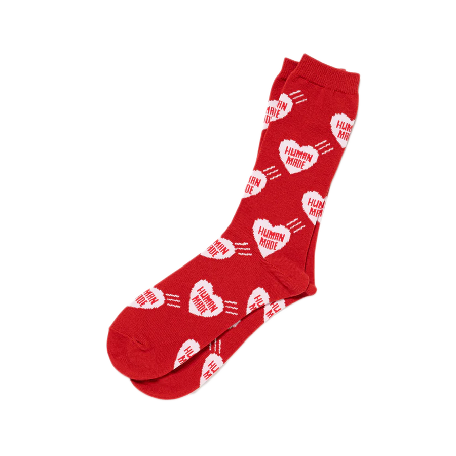 Human Made Heart Socks Red HM30GD060