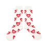 Human Made Heart Socks White HM30GD060