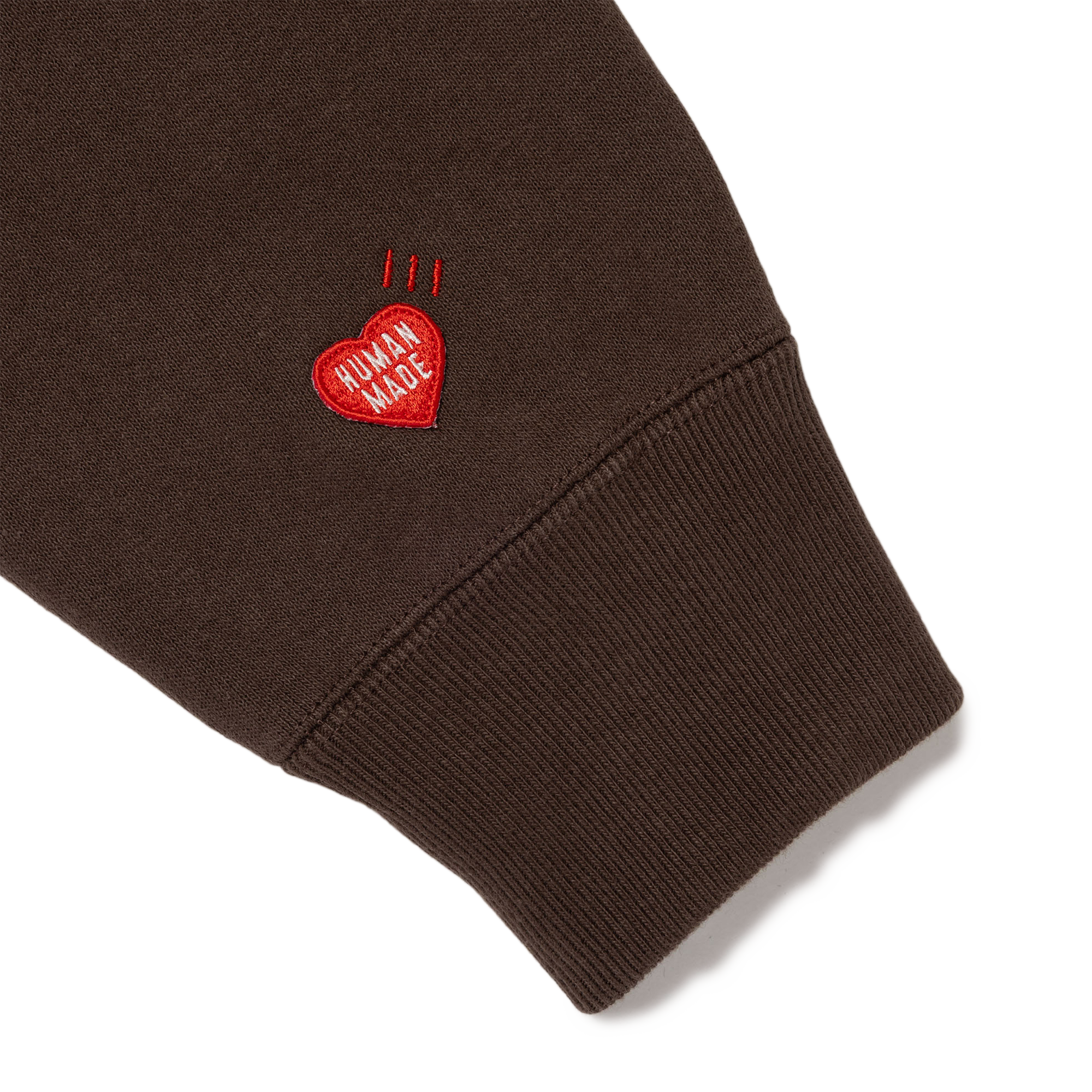 Human Made Heavyweight Hoodie Brown HM31CS036