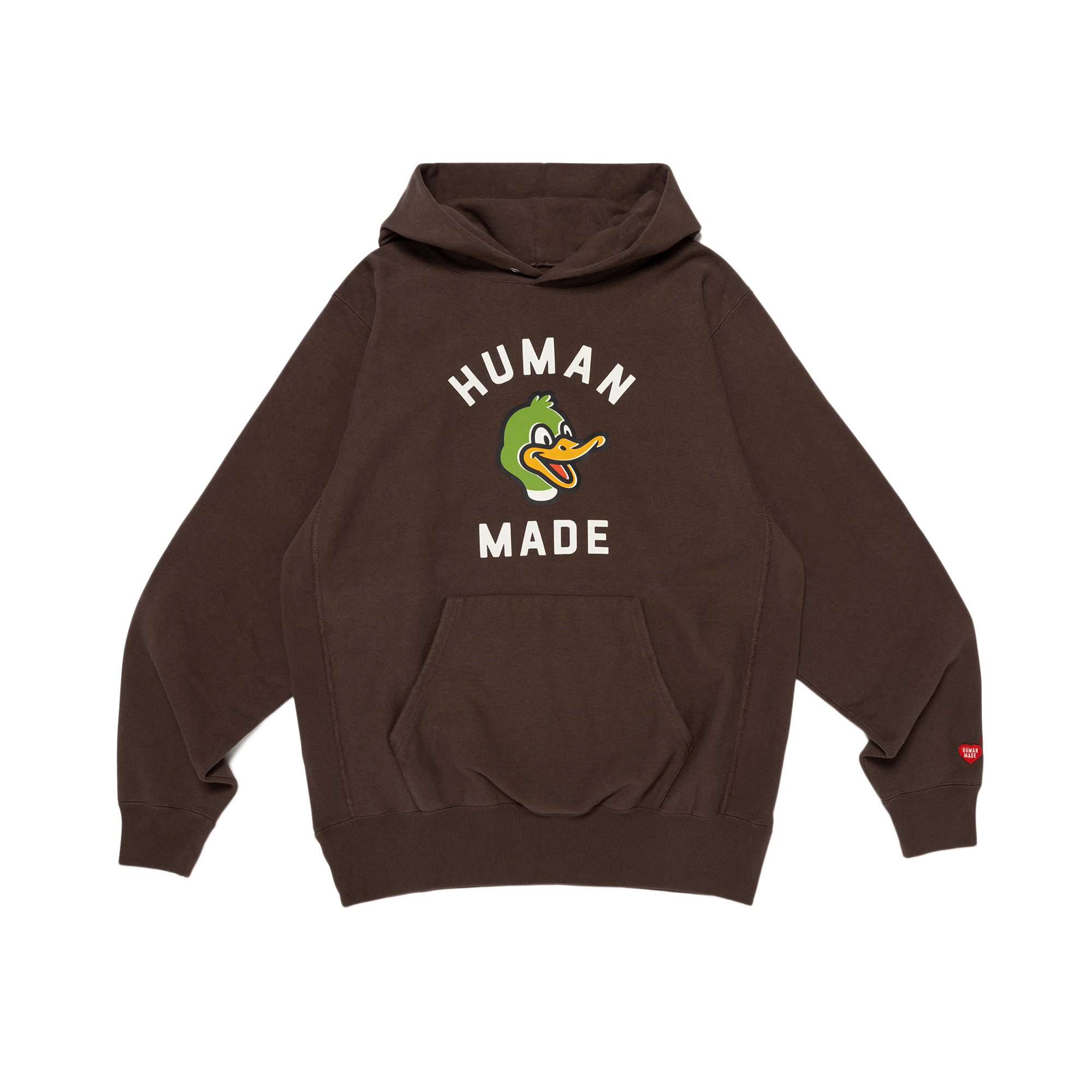 Human Made Heavyweight Hoodie Brown HM31CS036
