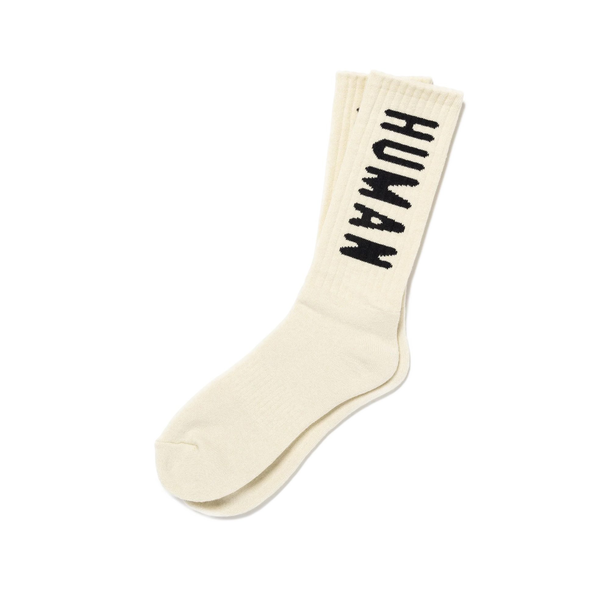 Human Made Hm Logo Socks White HM30GD066