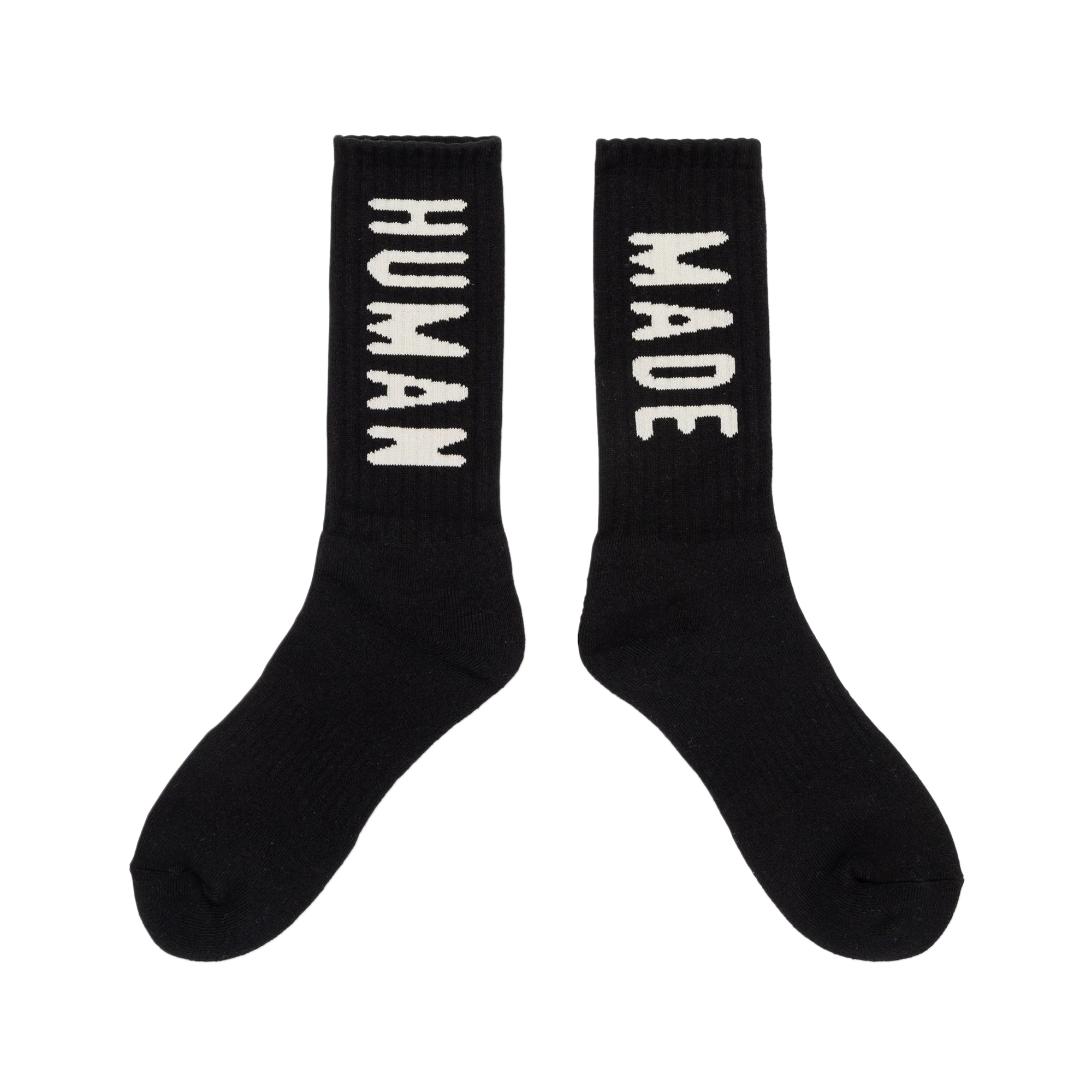 Human Made Hm Logo Socks Black HM30GD066