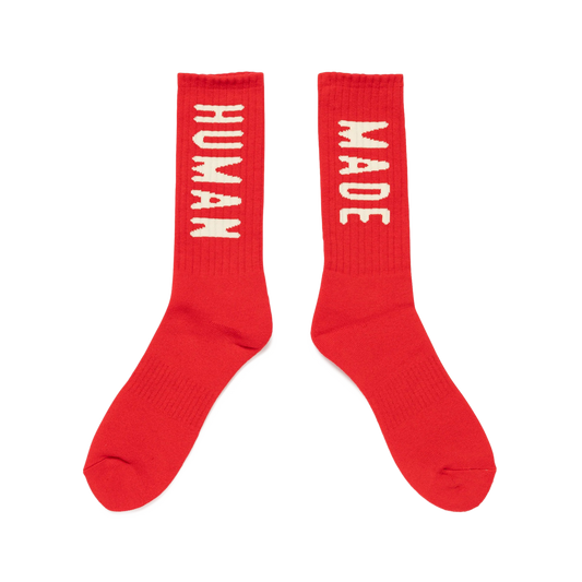 Human Made Hm Logo Socks Red HM30GD066