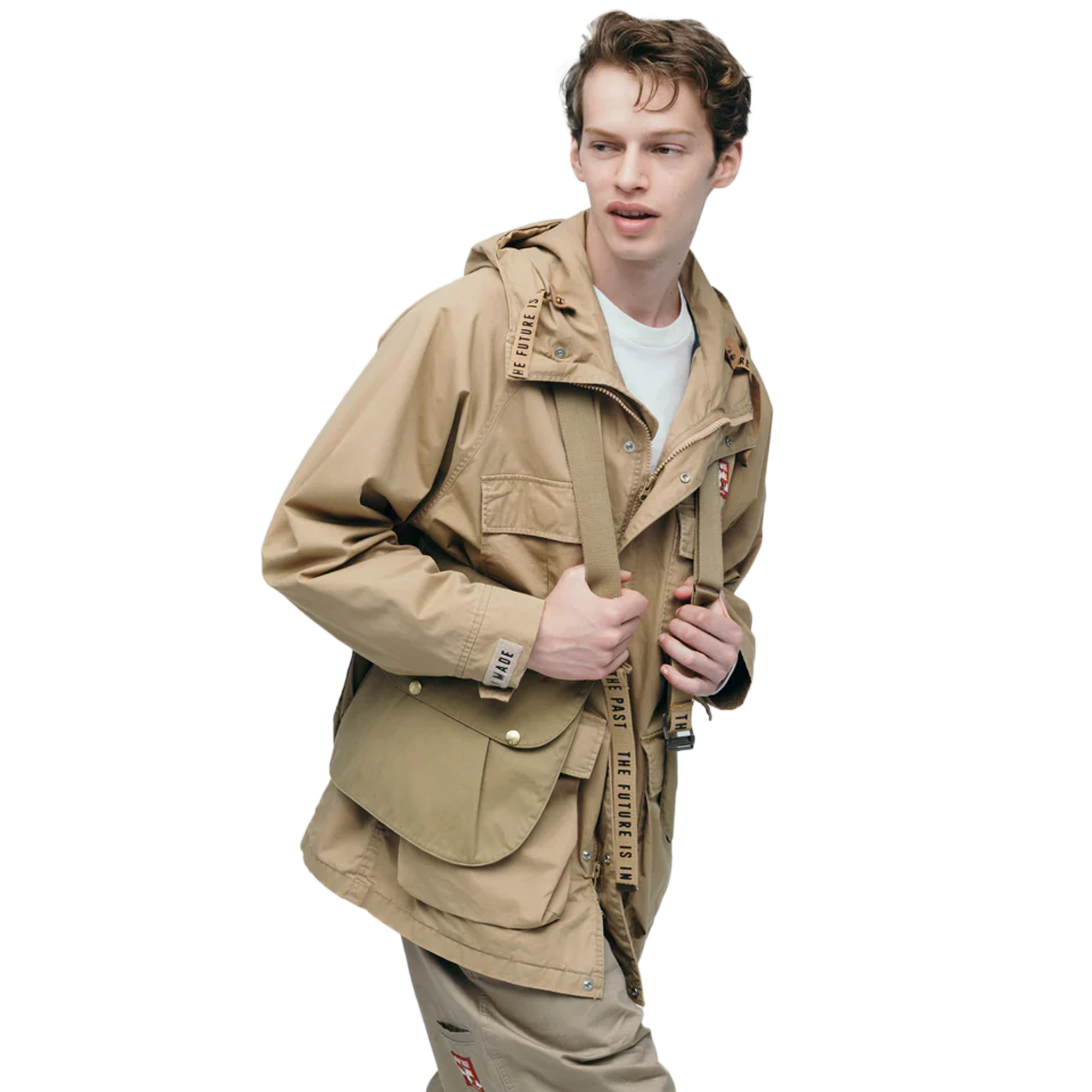 Human Made Hunting Vest Beige HM30JK022