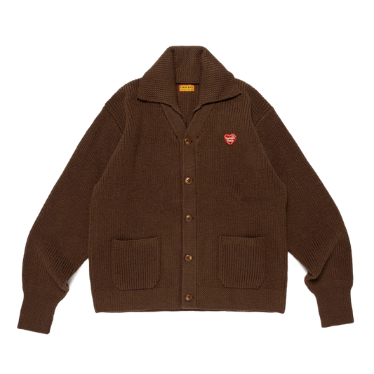 Human Made Knit Cardigan Brown HM30CS004