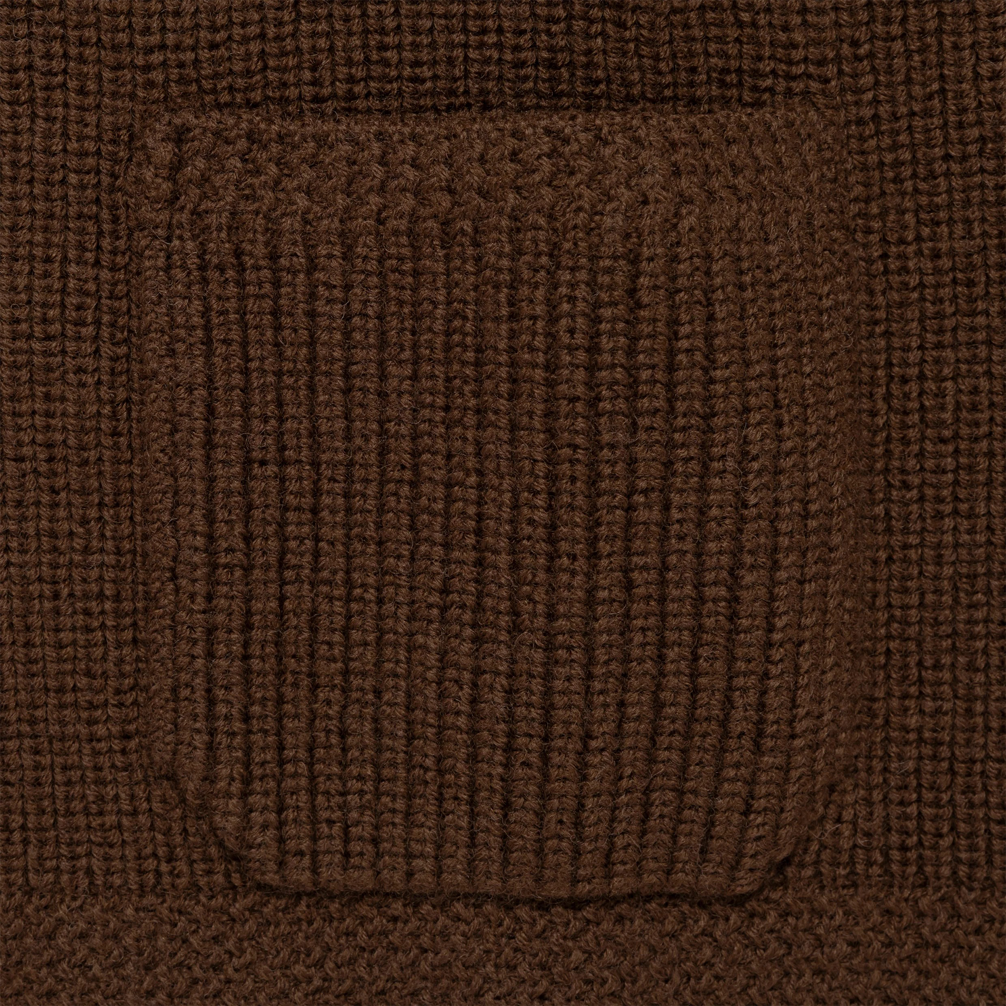 Human Made Knit Cardigan Brown HM30CS004