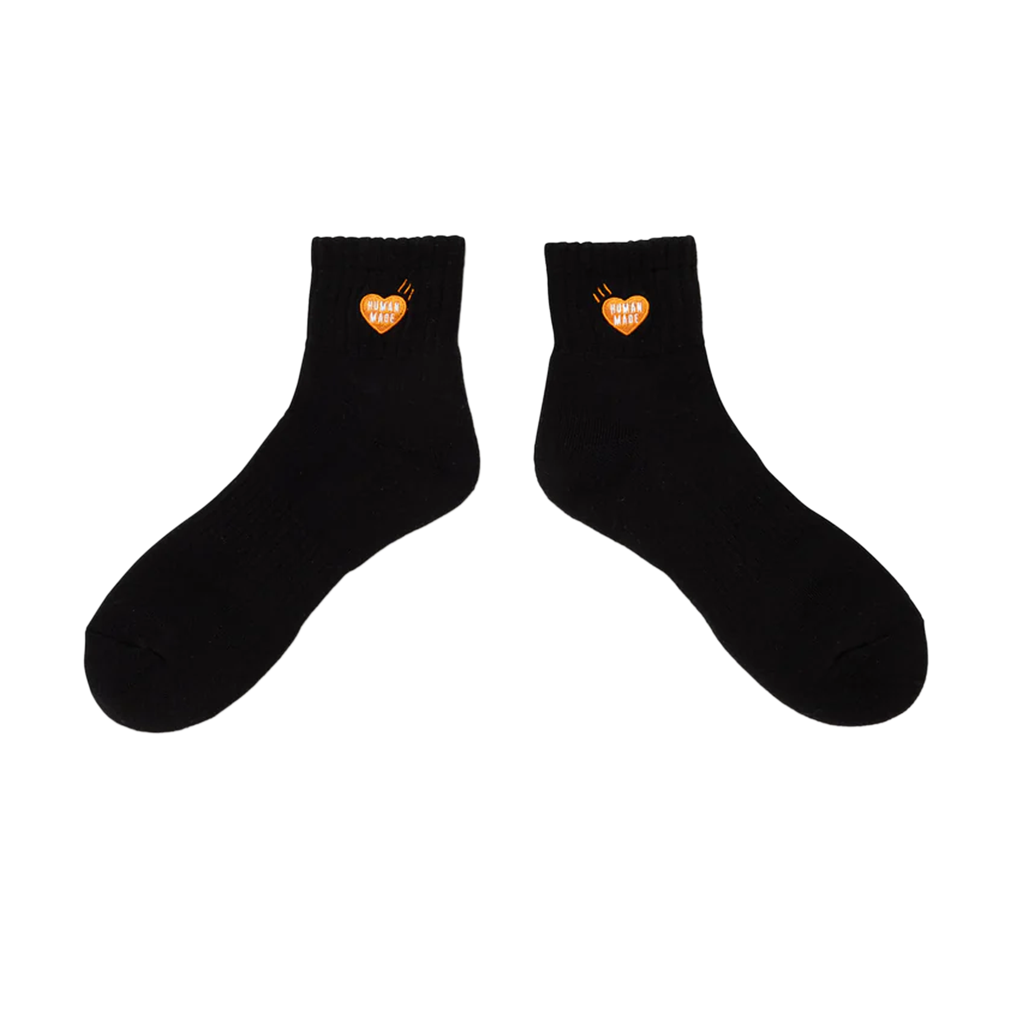Human Made Pile Short Socks Black HM30GD065