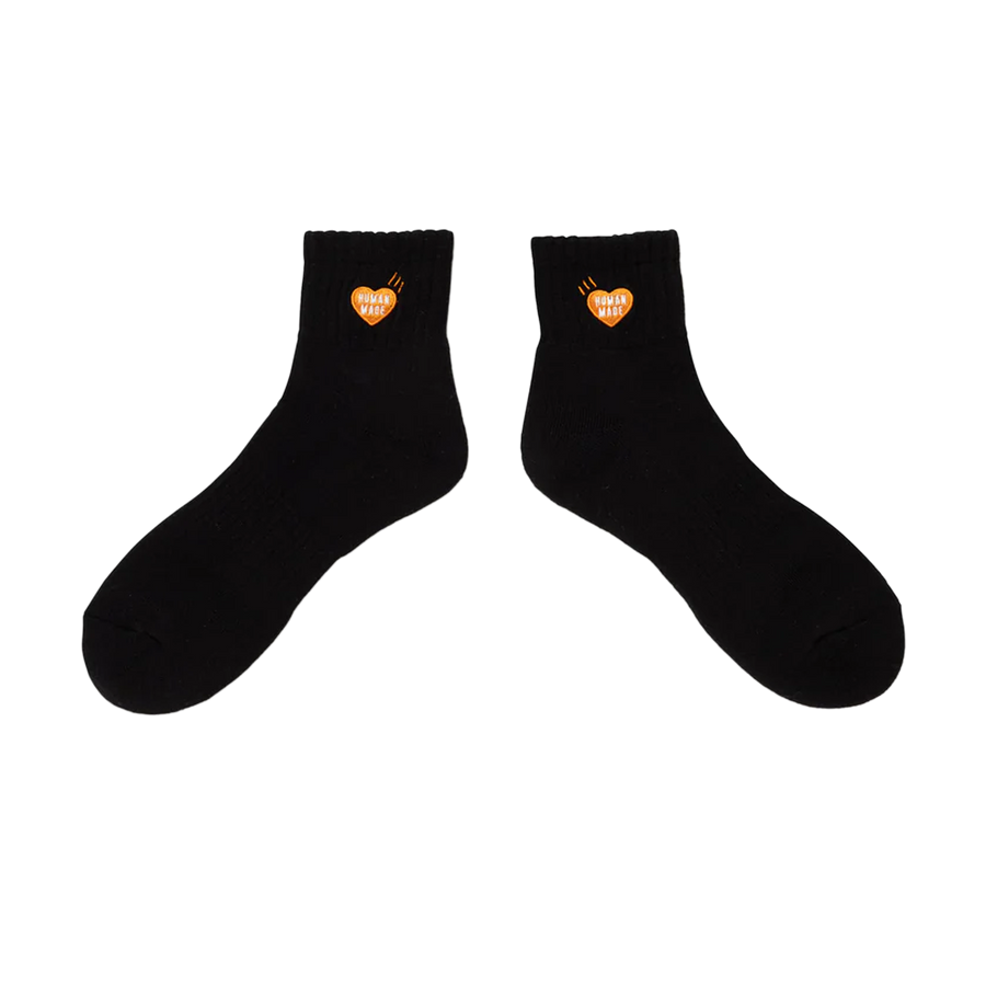 Human Made Pile Short Socks Black HM30GD065