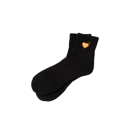 Human Made Pile Short Socks Black HM30GD065