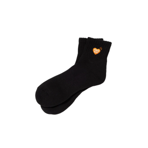 Human Made Pile Short Socks Black HM30GD065