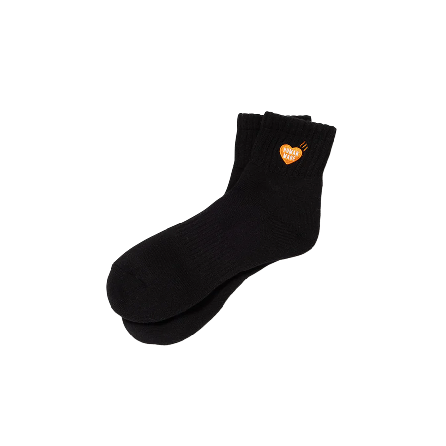 Human Made Pile Short Socks Black HM30GD065