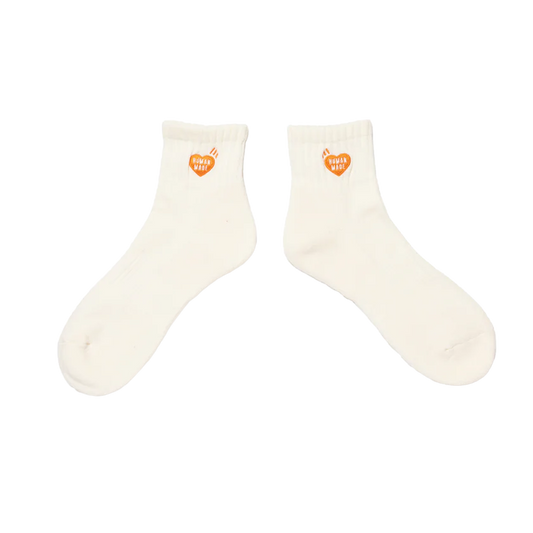 Human Made Pile Short Socks White HM30GD065